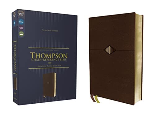 Cover of NIV, Thompson Chain-Reference Bible (Brown Leathersoft, Revised and Updated)