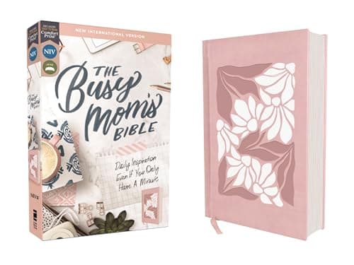 Cover of NIV, The Busy Mom's Bible (Pink Leathersoft Over Board)