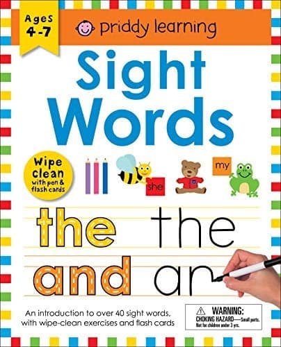 Cover of Sight Words Wipe Clean Workbook With Pen & Flash Cards
