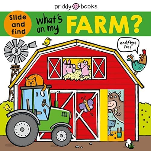 Cover of What's on My Farm? Slide and Find Book