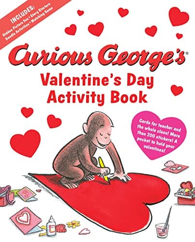 Cover of Valentine's Day Activity Book (Curious George)