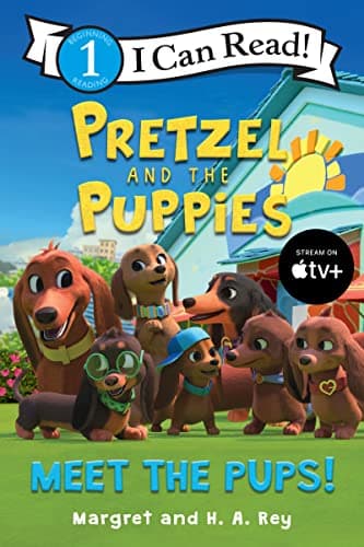 Cover of Meet the Pups! (Pretzel and the Puppies, I Can Read, Level 1)