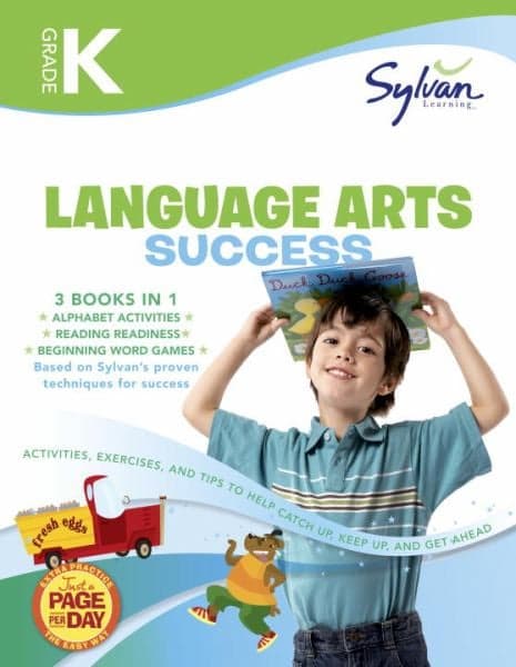 Cover of Kindergarten Language Arts Success (Sylvan Super Workbooks)