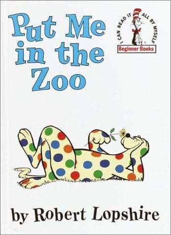 Cover of Put Me in the Zoo (Beginner Books)