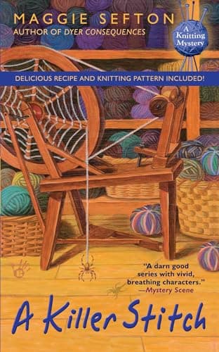 Cover of A Killer Stitch (Knitting Mysteries, Bk. 4)