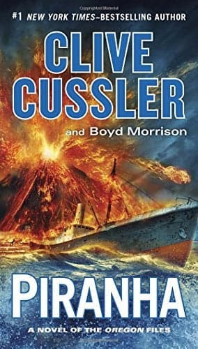 Cover of Piranha (The Oregon Files, Bk. 10)