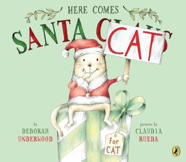 Cover of Here Comes Santa Cat
