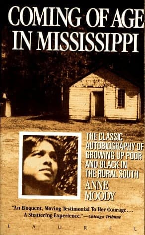 Cover of Coming of Age in Mississippi: The Classic Autobiography of Growing Up Poor and Black in the Rural South