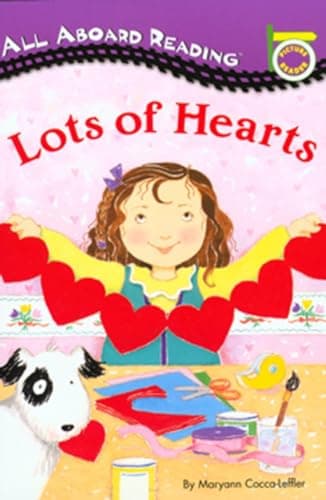Cover of Lots of Hearts (All Aboard Reading, Picture Reader)