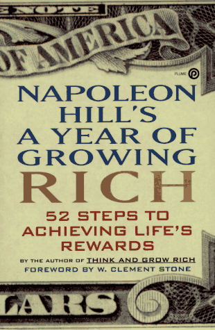 Cover of Napoleon Hill's a Year of Growing Rich