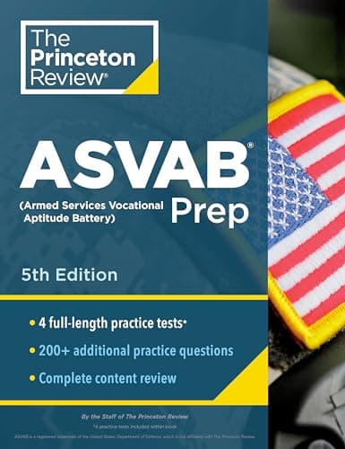 Cover of ASVAB Prep (Armed Services Vocational Aptitude Battery) (5th Edition)