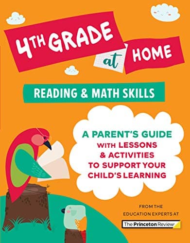 Cover of 4th Grade at Home Reading & Math Skills