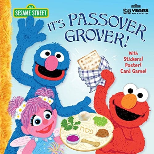 Cover of It's Passover, Grover! (Sesame Street)
