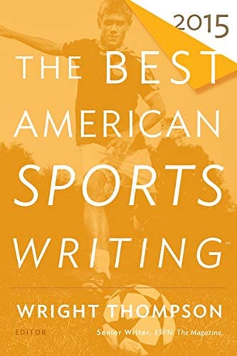 Cover of The Best American Sports Writing 2015