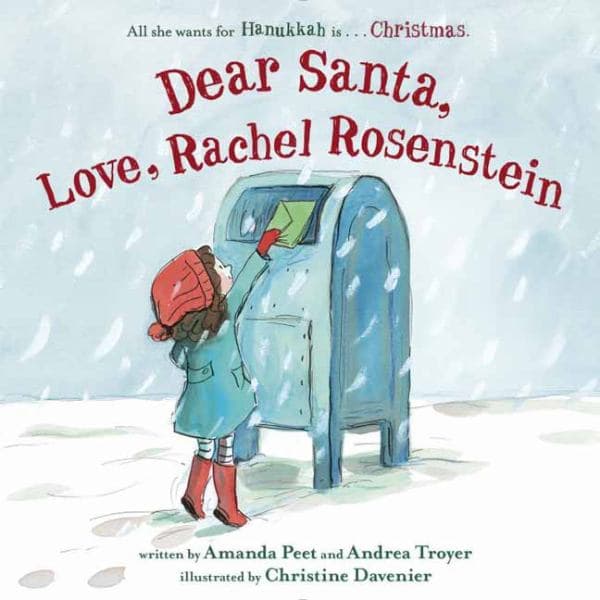 Cover of Dear Santa, Love, Rachel Rosenstein