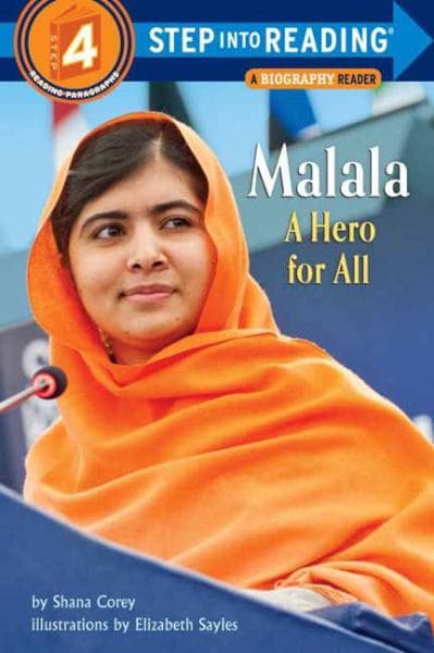 Cover of Malala: A Hero for All (Step Into Reading, Level 4)