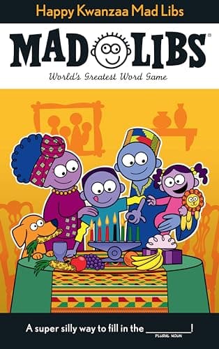 Cover of Happy Kwanzaa Mad Libs