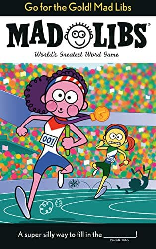 Cover of Go for the Gold! Mad Libs