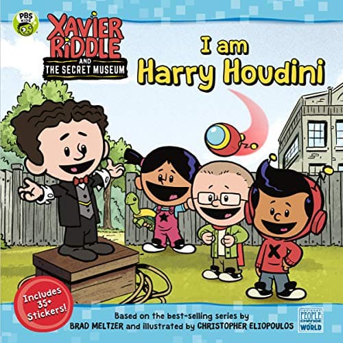 Cover of I Am Harry Houdini (Xavier Riddle and the Secret Museum)