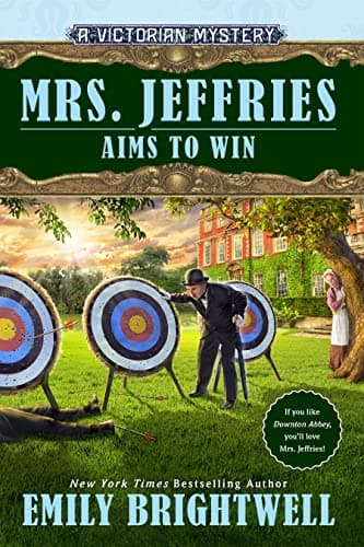 Cover of Mrs. Jeffries Aims to Win (A Victorian Mystery, Bk. 41)