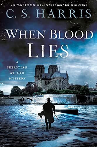 Cover of When Blood Lies (Sebastian St. Cyr Mystery. Bk. 17)