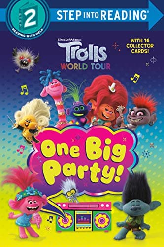 Cover of One Big Party! (DreamWorks Trolls World Tour, Step Into Reading, Step 2)