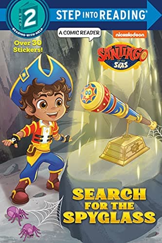 Cover of Search for the Spyglass! (Santiago of the Seas, Step  Into Reading, Step 2)