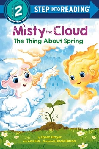Cover of The Thing About Spring (Misty the Cloud, Step Into Reading, Step 2)