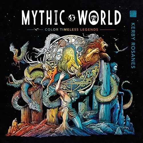 Cover of Mythic World: Color Timeless Legends
