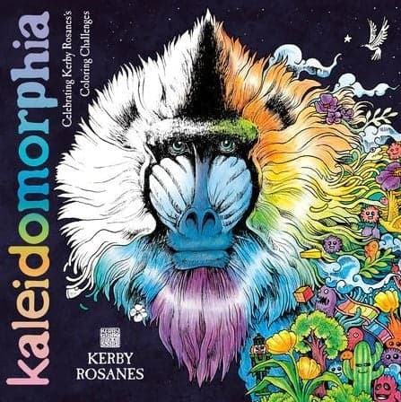 Cover of Kaleidomorphia: Celebrating Kerby Rosanes's Coloring Challenges
