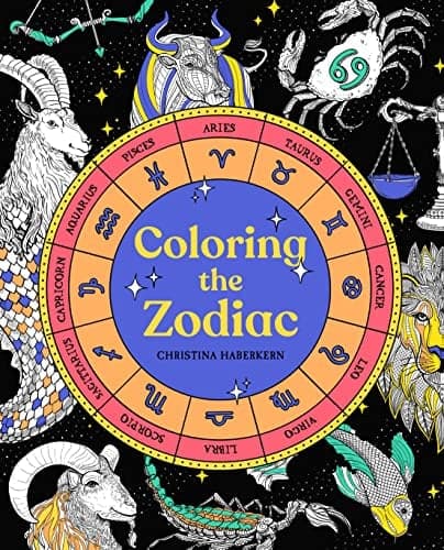 Cover of Coloring the Zodiac