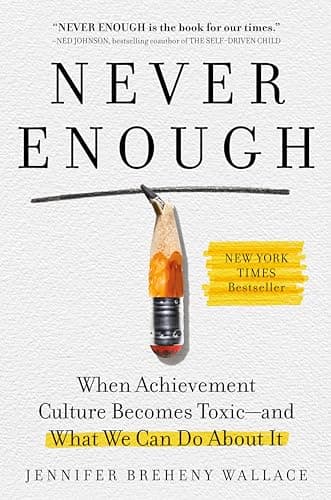 Cover of Never Enough: When Achievement Culture Becomes Toxic—and What We Can Do About It