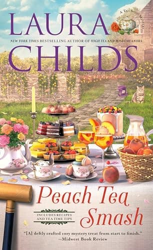 Cover of Peach Tea Smash (Tea Shop Mystery, Bk. 28)