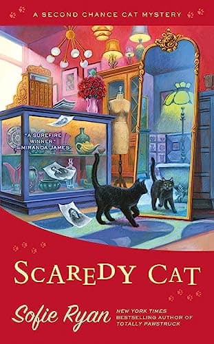 Cover of Scaredy Cat (Second Chance Cat Mystery, Bk. 10)
