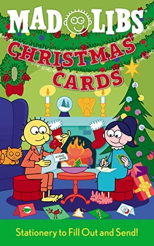 Cover of Christmas Cards Mad Libs