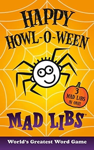 Cover of Happy Howl-O-Ween Mad Libs (3 Mad Libs In One!)