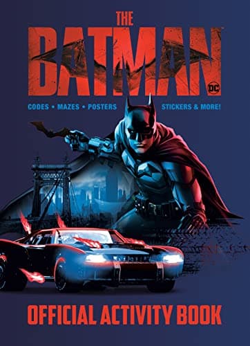 Cover of The Batman Official Activity Book: Codes, Mazes, Posters, Stickrs and More!