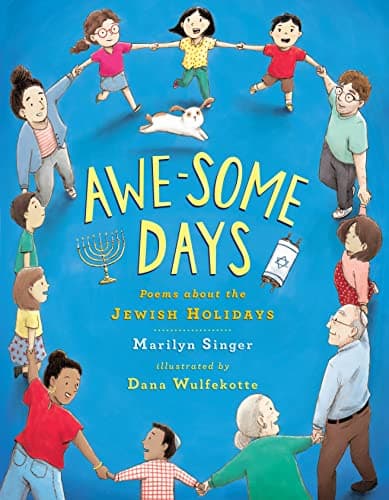 Cover of Awe-Some Days: Poems About the Jewish Holidays