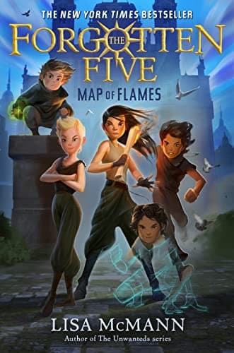 Cover of Map of Flames (The Forgotten Five, Bk. 1)