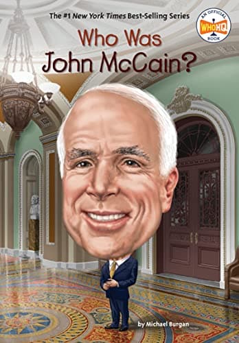 Cover of Who Was John McCain? (WhoHQ)