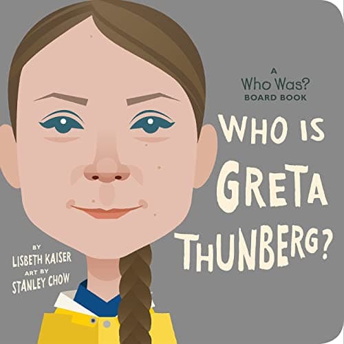 Cover of Who Is Greta Thunberg? (WhoHQ Board Book)