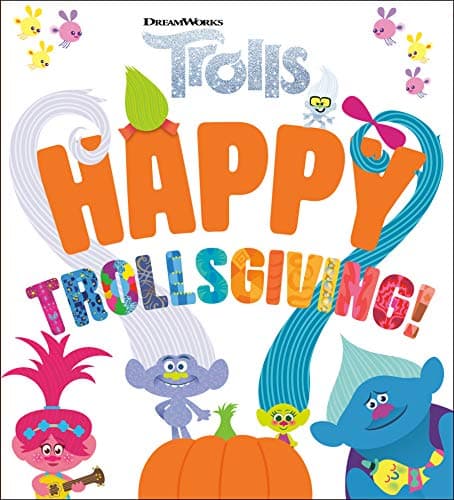 Cover of Happy Trollsgiving! (DreamWorks Trolls)