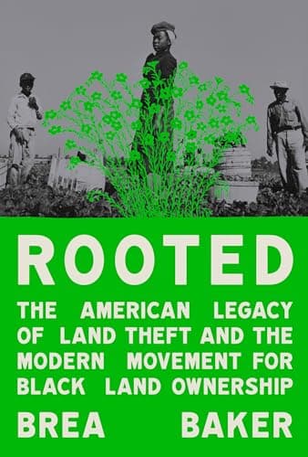 Cover of Rooted: The American Legacy of Land Theft and the Modern Movement for Black Land Ownership