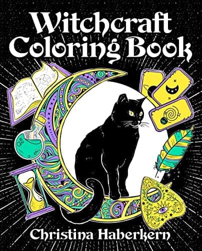 Cover of Witchcraft Coloring Book