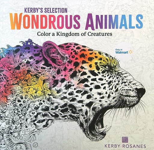 Cover of Wondrous Animals: Color a Kingdom of Creatures Kerby's Selection)