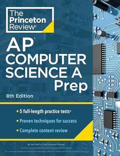 Cover of AP Computer Science A Prep (8th Edition)