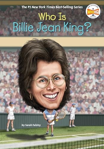 Cover of Who Is Billie Jean King? (WhoHQ)