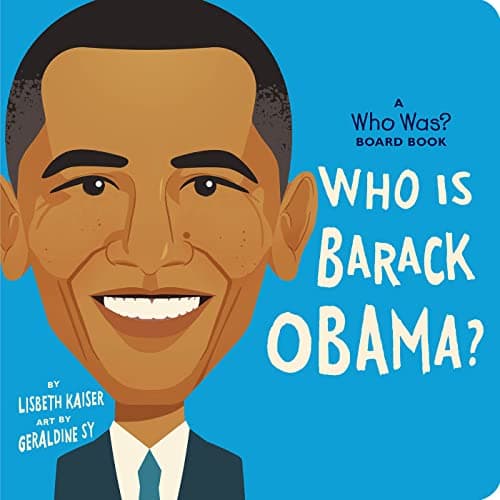 Cover of Who Is Barack Obama? (WhoHQ Board Book)