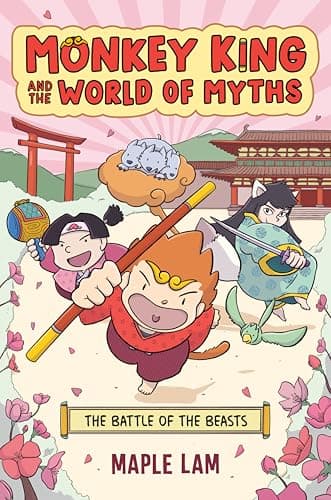 Cover of The Battle of the Beasts (Monkey King and the World of Myths, Volume 2)