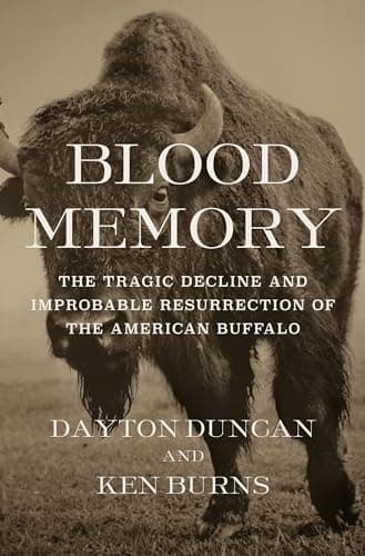 Cover of Blood Memory: The Tragic Decline and Improbable Resurrection of the American Buffalo